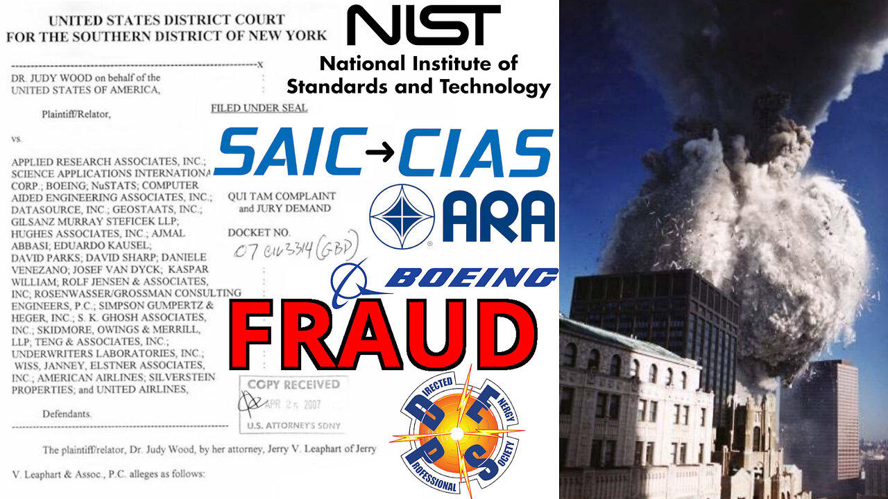 MES Livestream 77: Dr. Judy Wood's Qui Tam 9/11 Whistleblower Case Against NIST Military Contractors