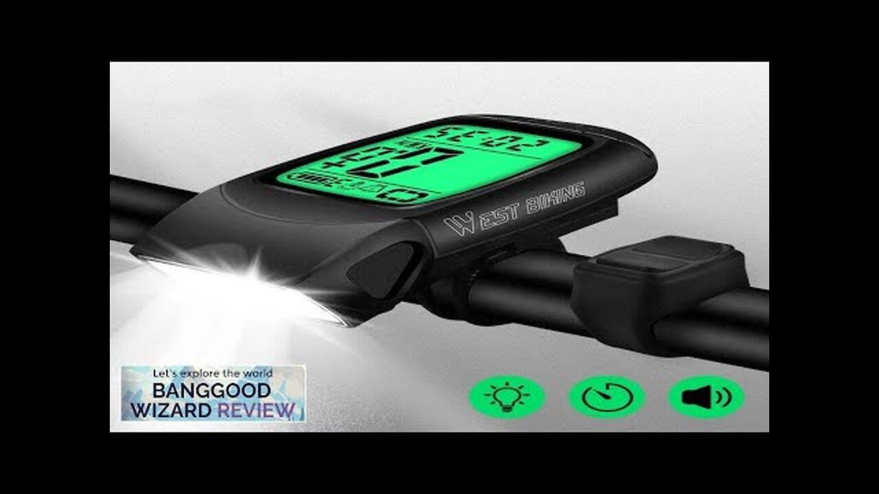 WEST BIKING 3 in 1 330Lm Brightness Bike Headlight 1200mAh Battery IP64 Review