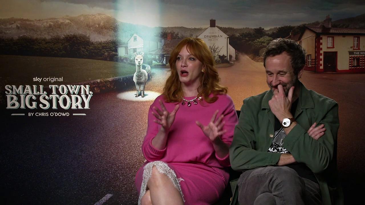 Christina Hendricks & Chris O'Dowd: Marriage & G Splitting!