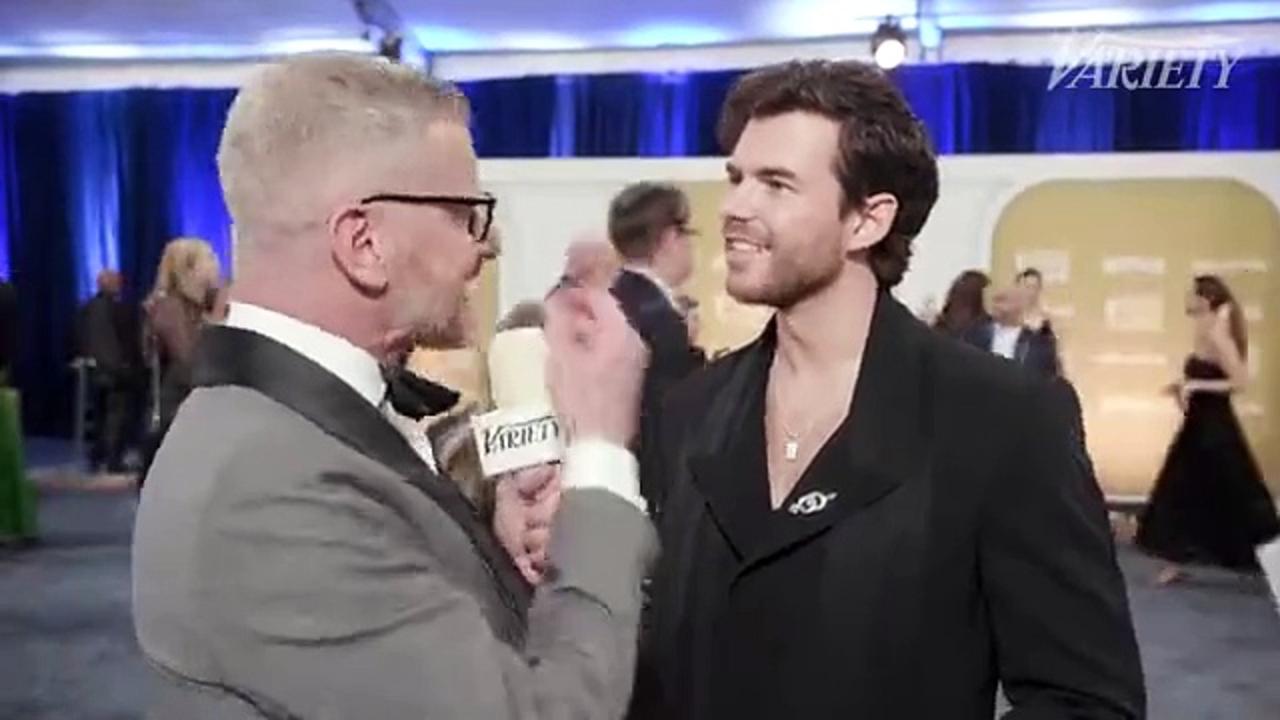 Luke Newton - Full Interview at the Screen Actors Guild Awards