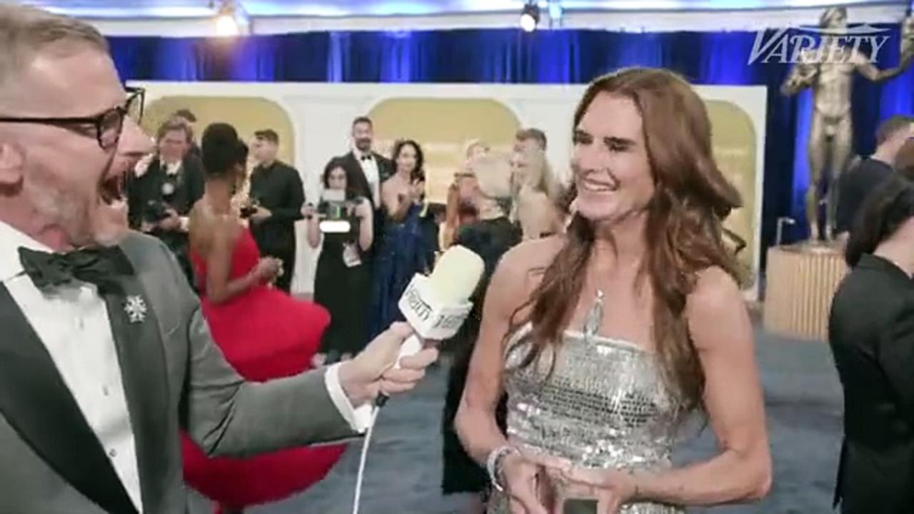 Brooke Shields - Full Interview at the Screen Actors Guild Awards