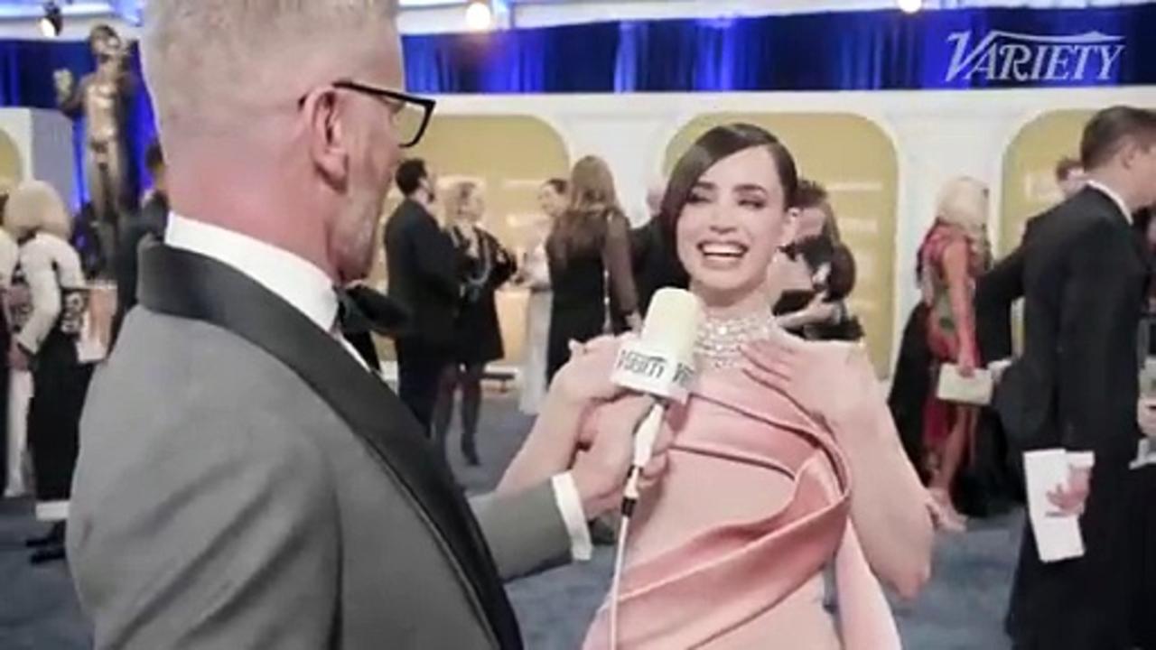 Sofia Carson - Full Interview at the Screen Actors Guild Awards