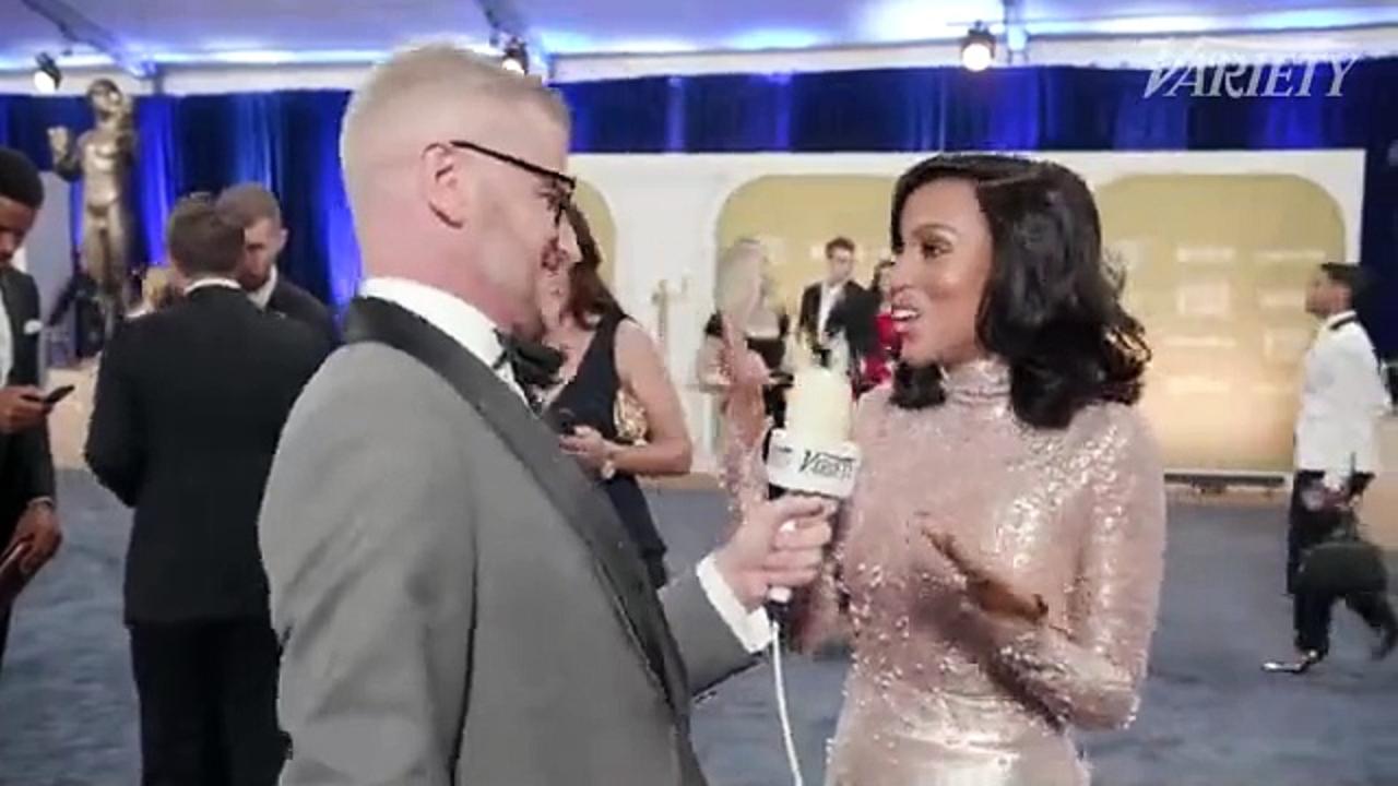 Kerry Washington - Full Interview at the Screen Actors Guild Awards