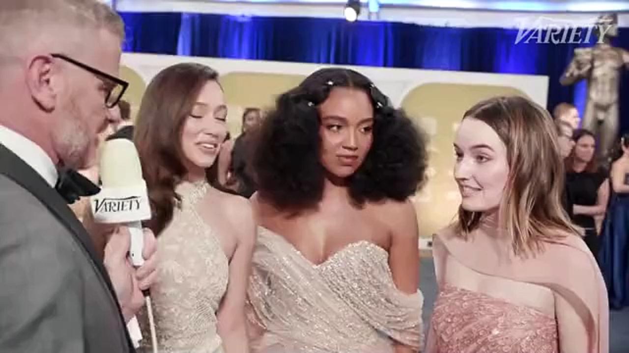 Kaitlyn Dever, Aisha Dee, Alycia Debnam-Carey - Full Interview at the Screen Actors Guild Awards