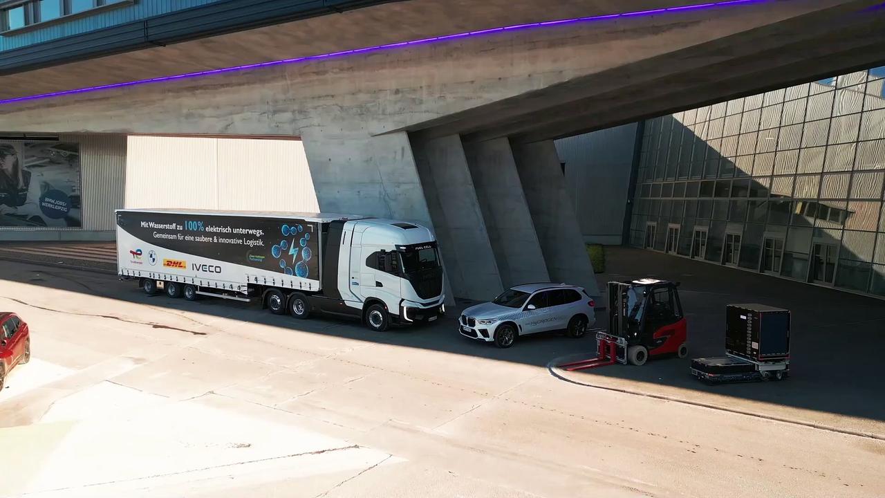 Milestone for BMW Group transport logistics - Full speed ahead with the first hydrogen trucks