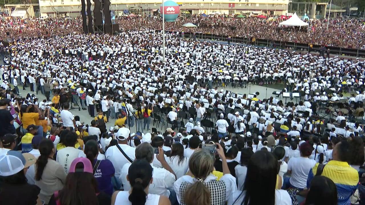 Venezuela's National Orchestra celebrates 50th anniversary with public concert