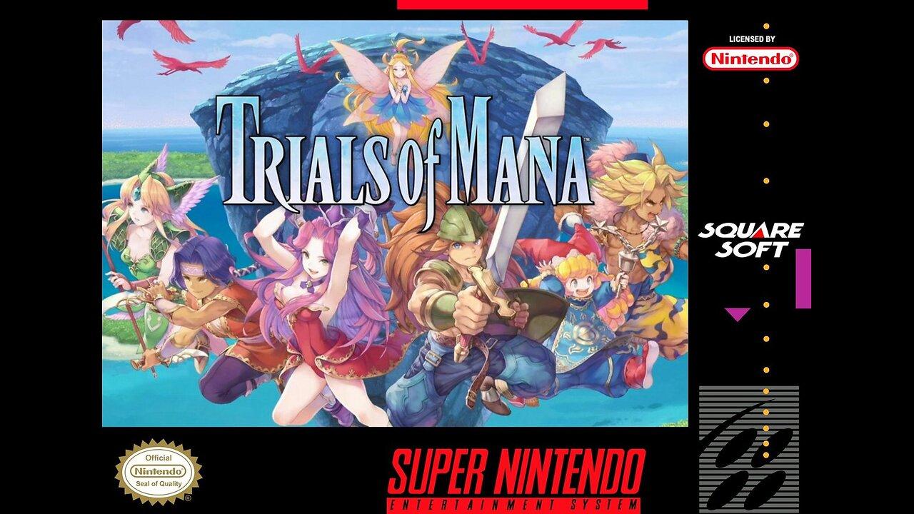 Trials of Mana 1995 SNES Nintendo LIVE Playthrough - Retro Games Live Gameplay