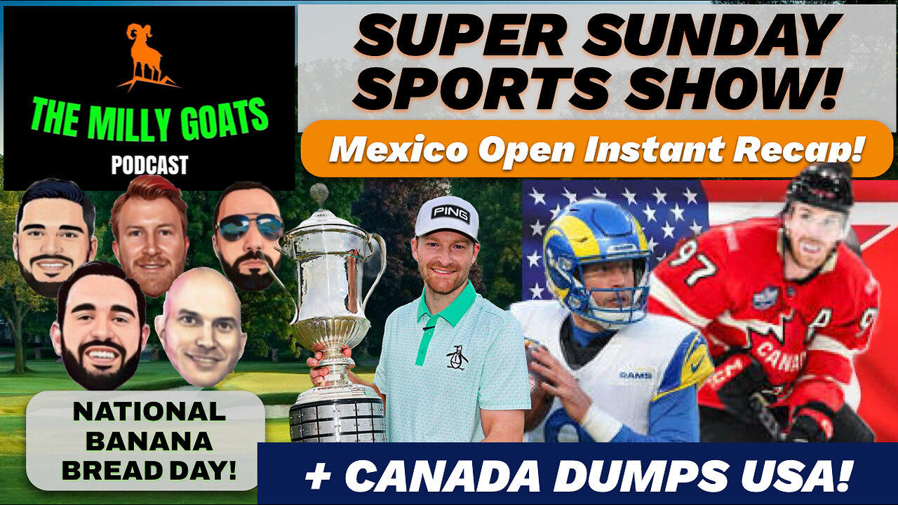 Mexico Open Recap, Matt Stafford on the Move, & Bad Vibes for the Ravens