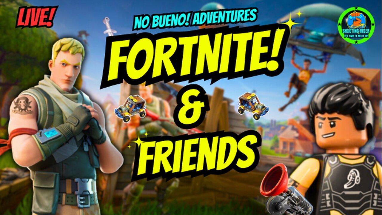 STORM CHASER ADVENTURE BEGINS! - Fortnite & Friends + Legos #live #howto #lego