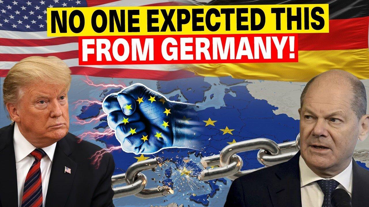 Germany’s Bold Move Against US! Trump Didn’t Expect This Much!