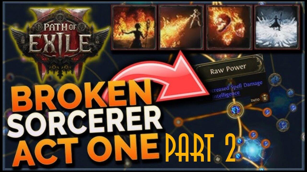 "Mastering the Arcane: PoE 2 Sorceress Build Showcase – Unleash the Magic!" Part 2