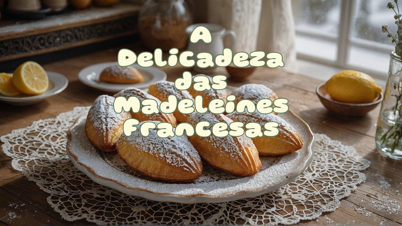 Madeleines Francesas:🥐Descubra o Encanto a Madeleines:Bolinhos Franceses que Conquistam Paladares🥐