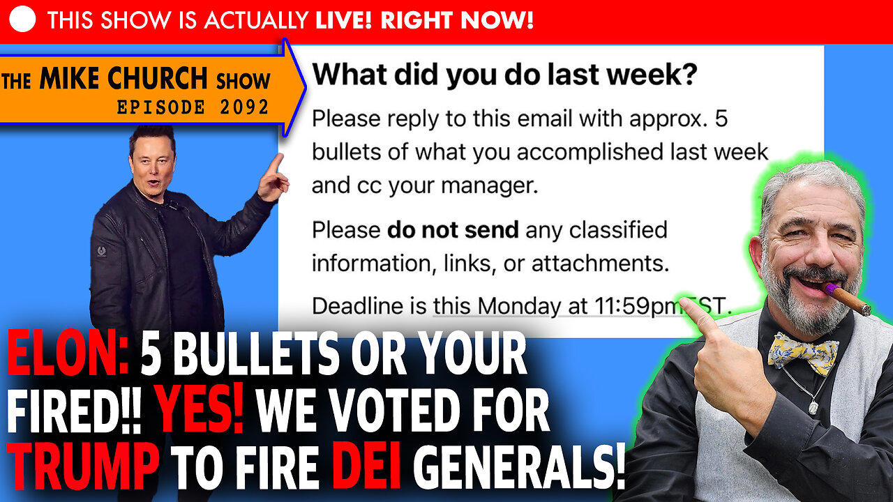 🚨 Elon EXPOSES Useless Bureaucrats! Trump Fires WOKE Generals! Bongino Joins FBI! 🔥