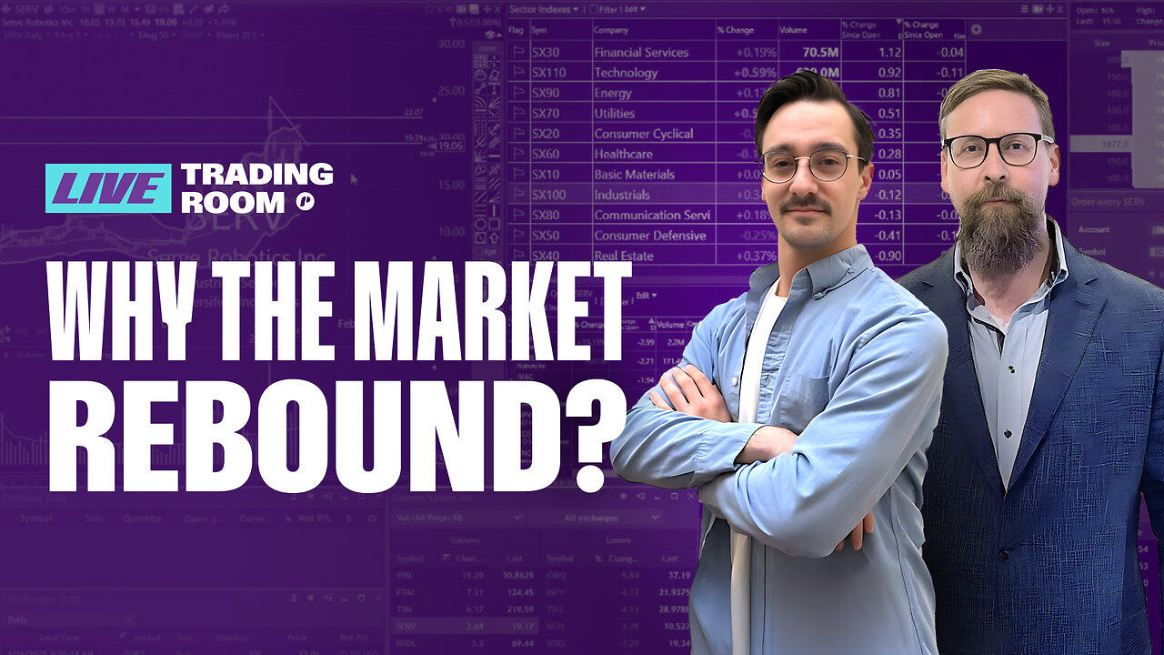 Market Rally or Fakeout? Let’s Trade! | TTP Live Trading