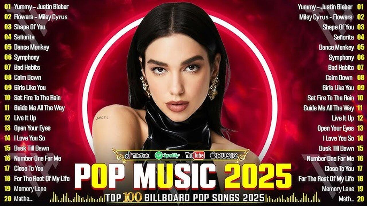 Dua Lipa, Adele, Maroon 5, Rihanna, The Weeknd - Pop music 2025*ROAD 100 SUBS*