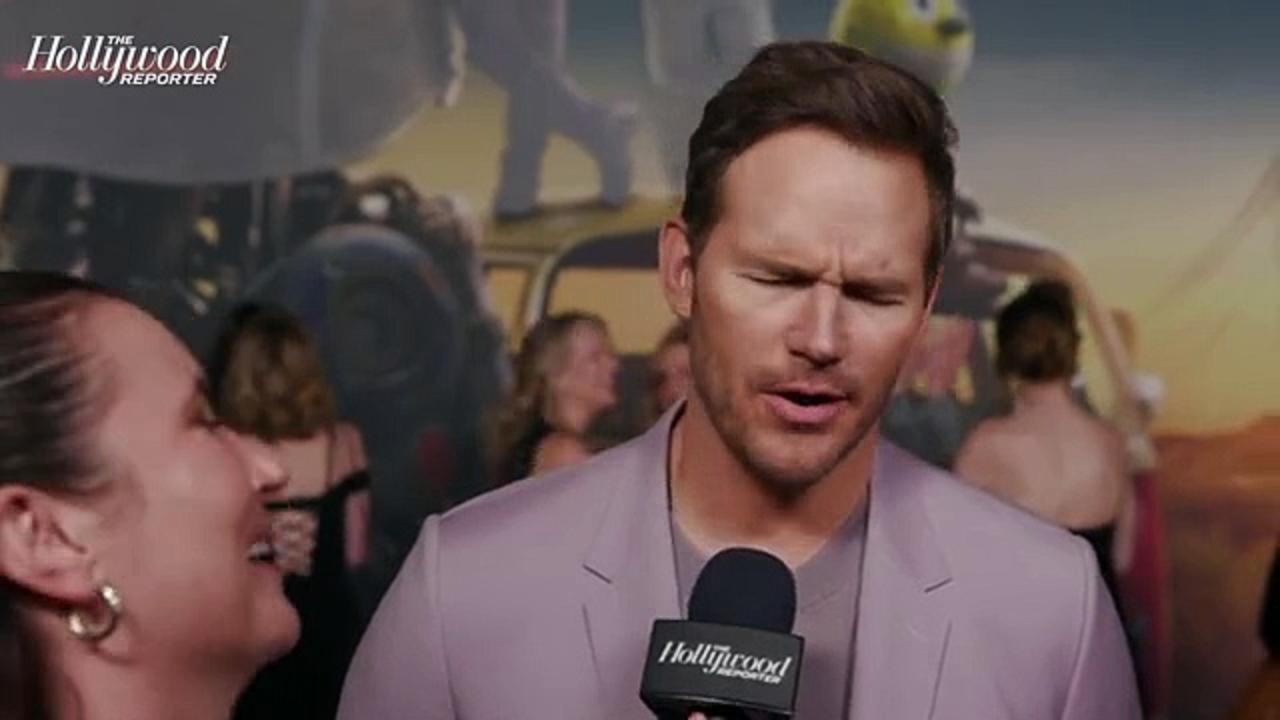 Chris Pratt Reacts to Zoe Saldaña's Awards Season: 'She Deserves Every Single Award She's Gotten' | THR Video