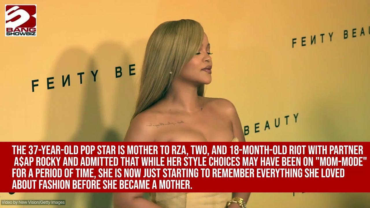 Rihanna's fashion sense is 'driven by her mood': 'I was on mom-mode for a minute...'