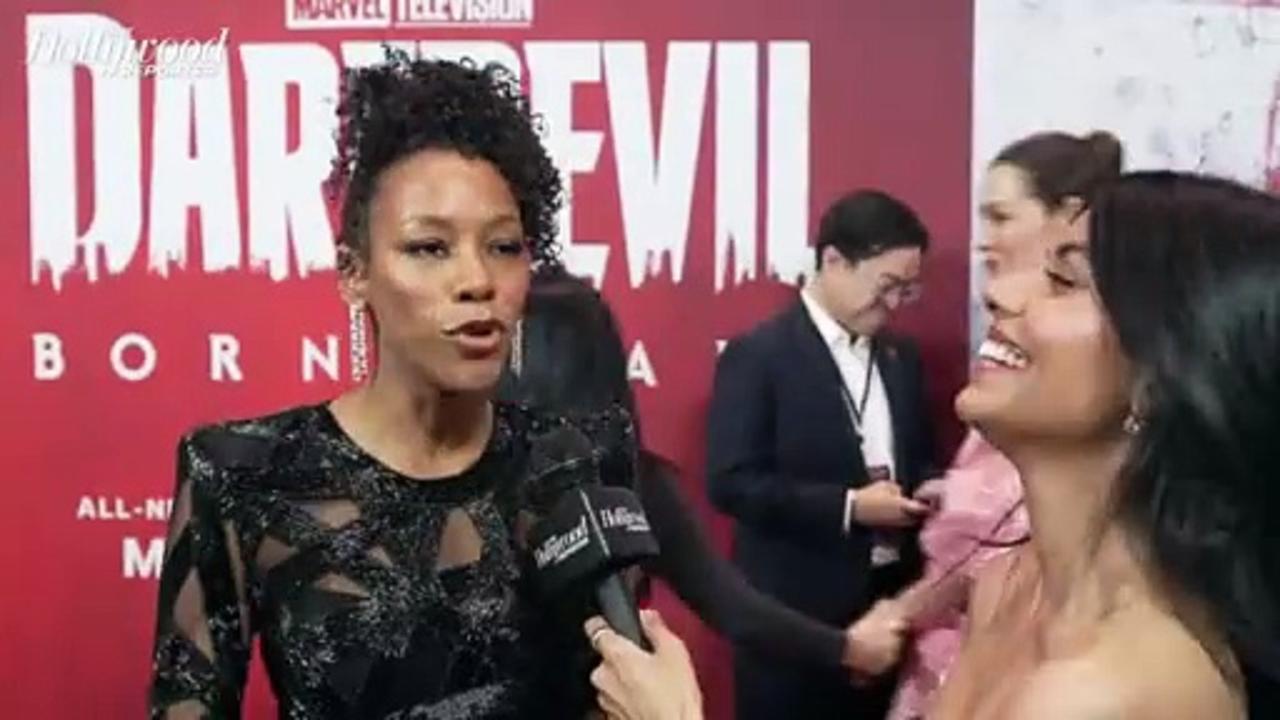 Nikki M. James on Filming in Her Hometown of New York for 'Daredevil: Born Again' | THR Video