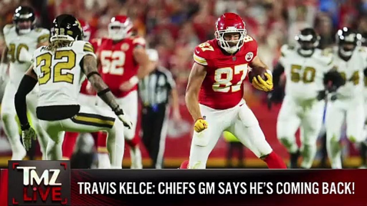 Travis Kelce Expected To Return To Chiefs In 2025, GM Says | TMZ Live