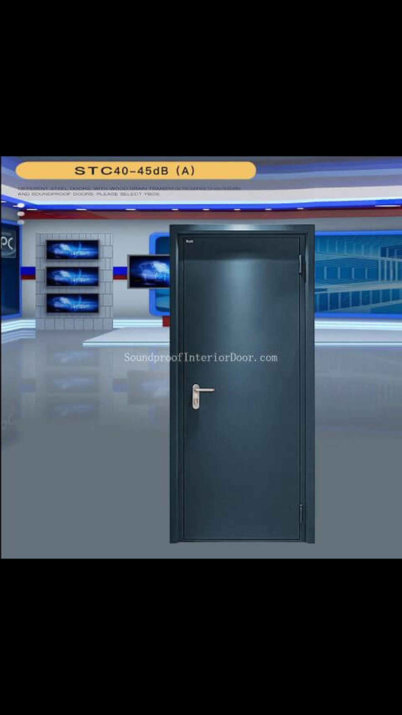 Fire Resistant Steel Sound Proof Door Core Board for Sound Treatment 40-45dB