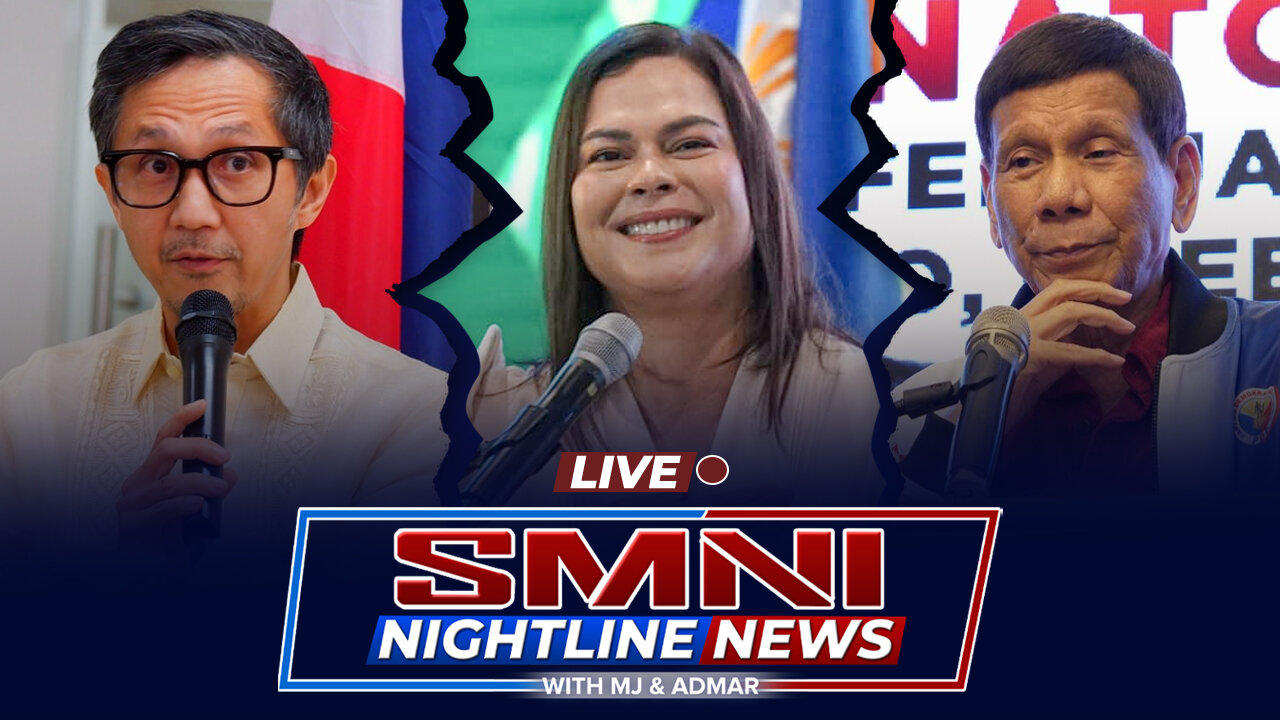 LIVE: SMNI Nightline News with MJ Mondejar & Admar Vilando | February 25, 2025 - Martes