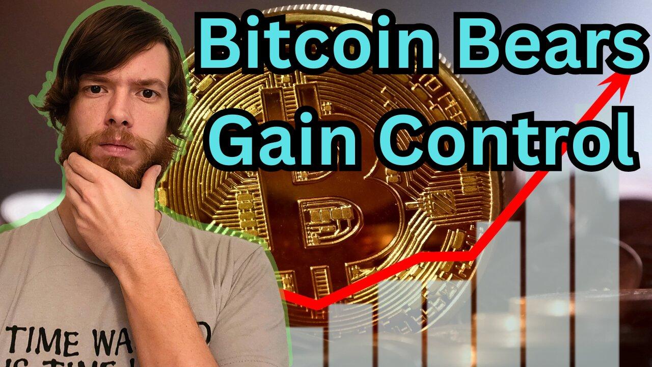 Bitcoin Bears Gain Control #crypto #grt #xrp #algo #ankr #btc