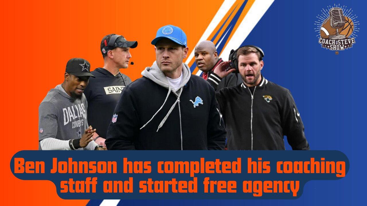 Ben Johnson has completed his coaching staff