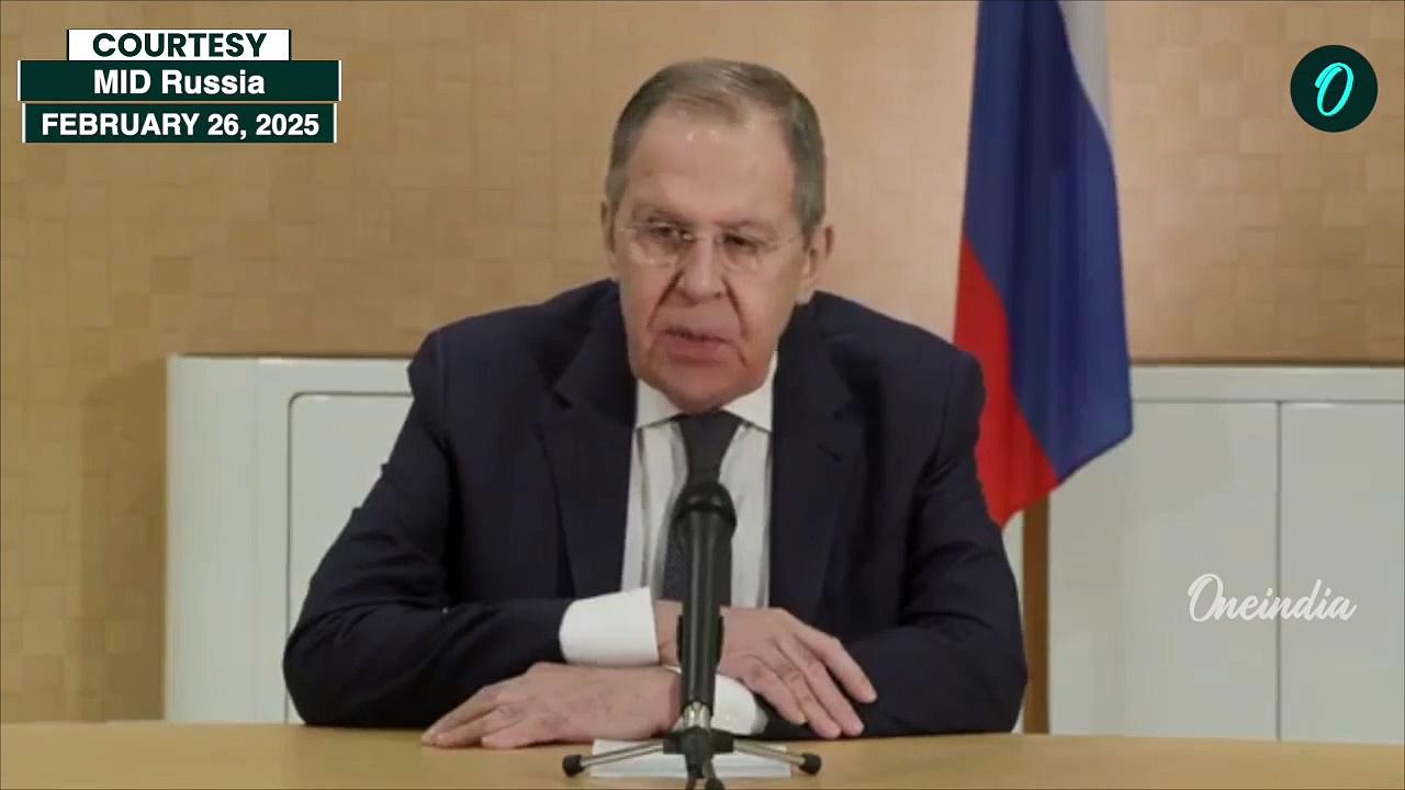 Putin's Aide Lavrov Breathes Fire, Rejects EU Peacekeeping Forces In Ukraine | Watch Full Speech