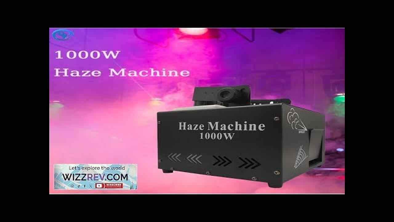 1000W DJ Party Bar Stage Smoke Machine with DMX Control for Christmas Review