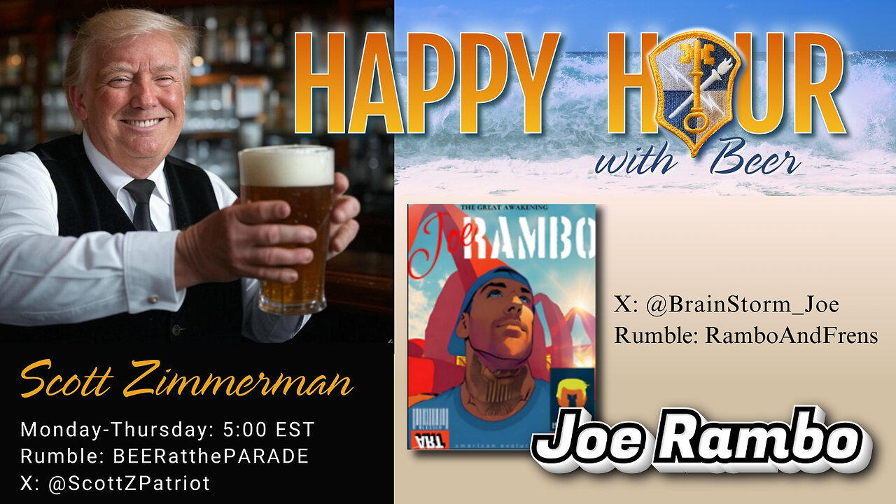 HAPPY HQUR with Beer: Today's guest: Joe Rambo!