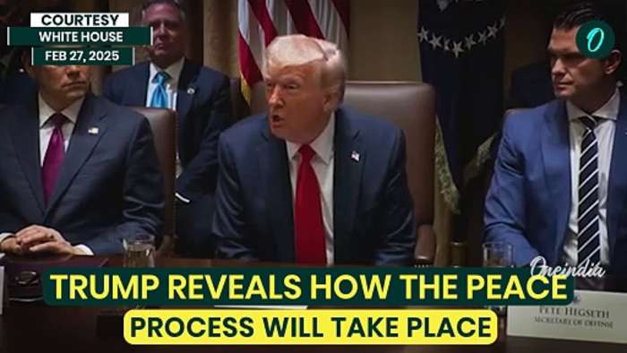 Trump To Declare End of War with Zelensky at White House – Unveils Truce Blueprint at Cabinet Meet