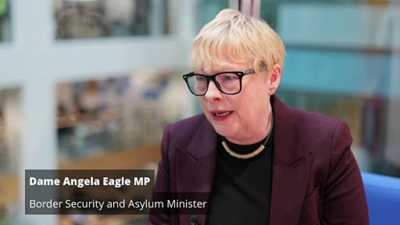 Minister insists govt is getting a ‘grip’ on asylum claims