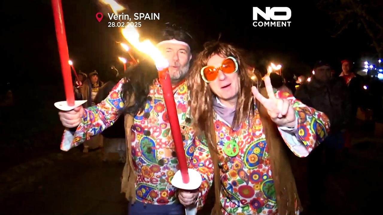 'Xoves de Comadres' in Verín marks beginning of Spanish Carnival season