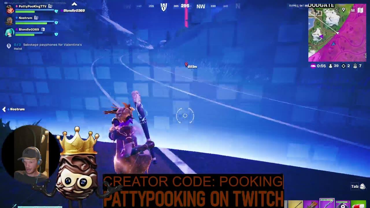 Lets get Thirsted Thursday stuff and things #queenofpoo #pattypooking #zerobuild #fortnite