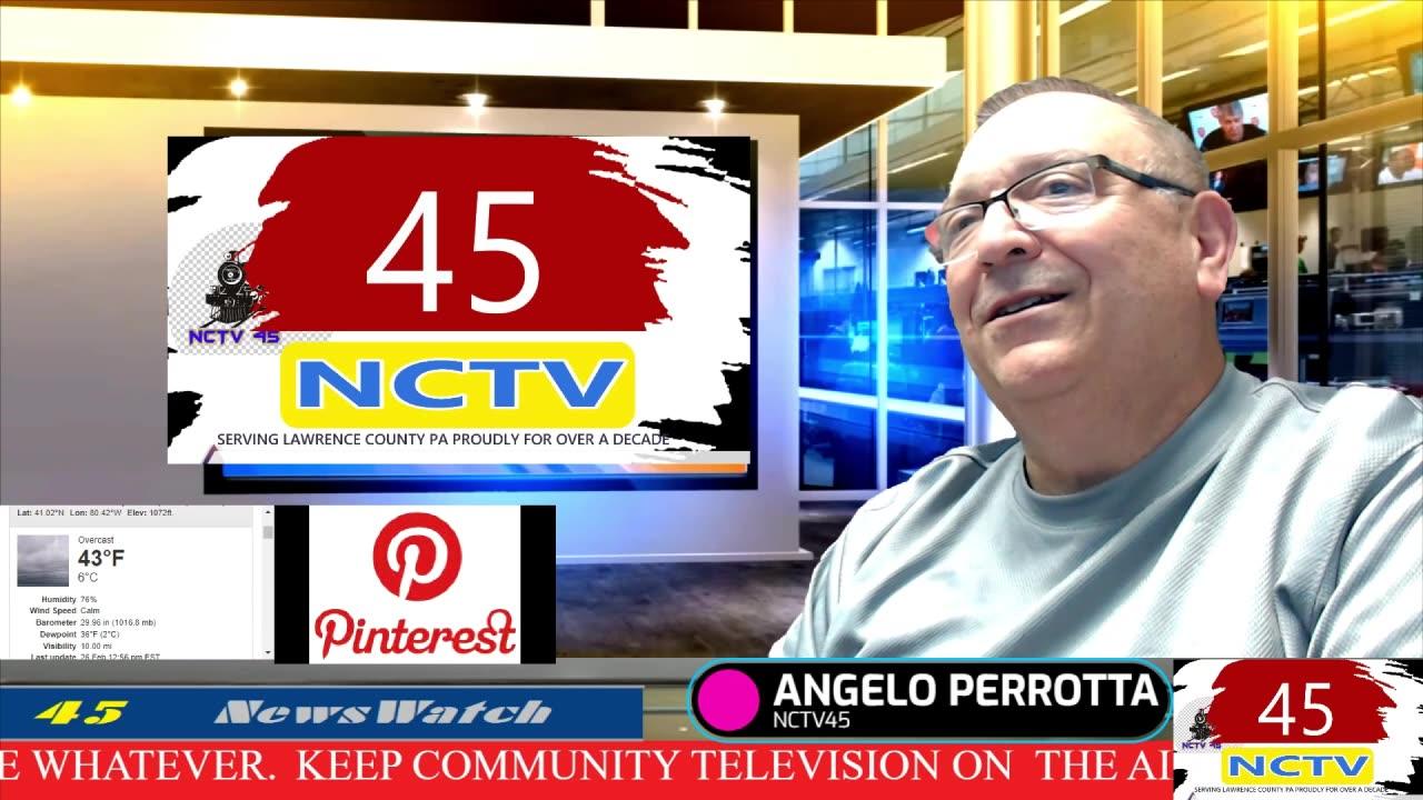 NCTV45 NEWSWATCH MORNING FRI FEB 28 2025 WITH ANGELO PERROTTA