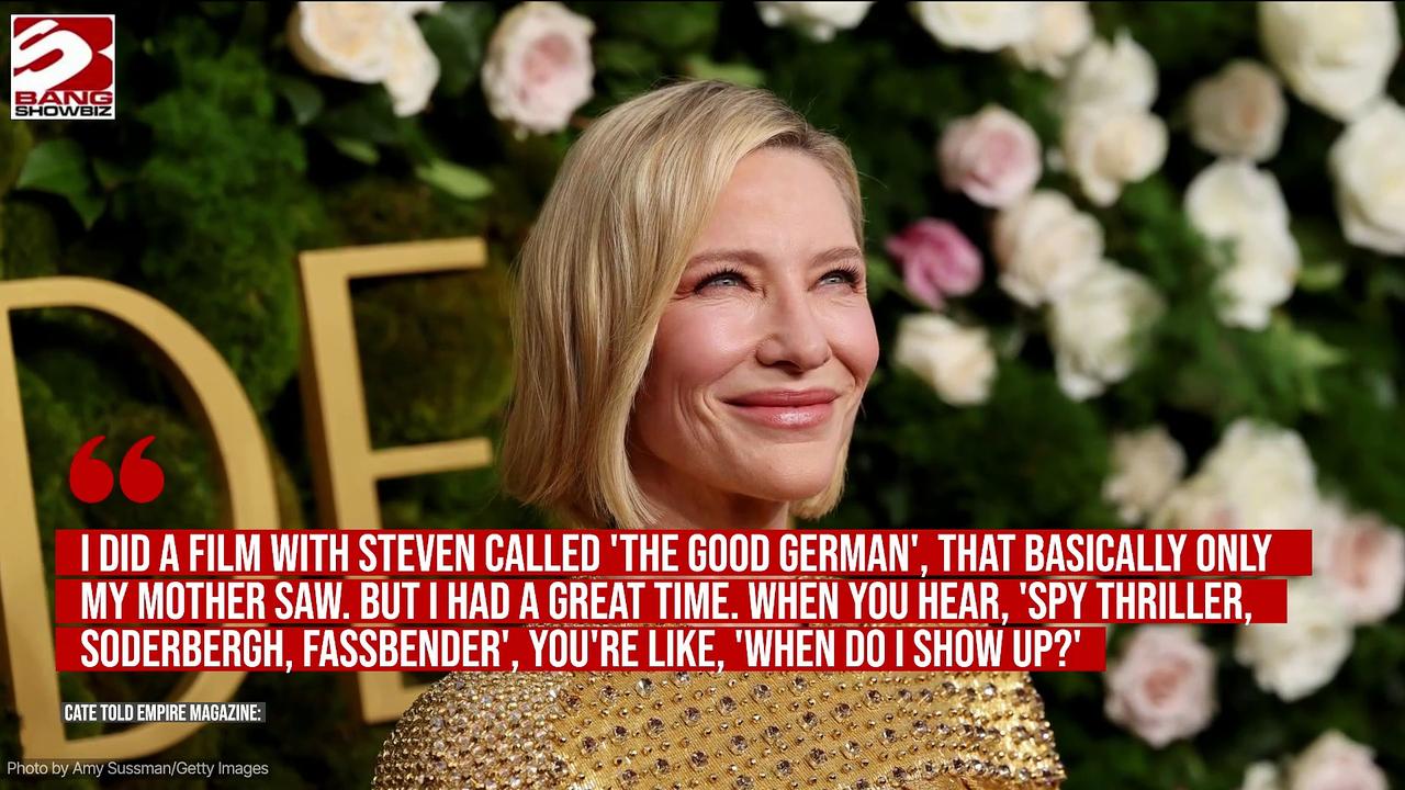 Cate Blanchett admits working with Steven Soderbergh and Michael Fassbender was big reason why she signed up for Black Bag