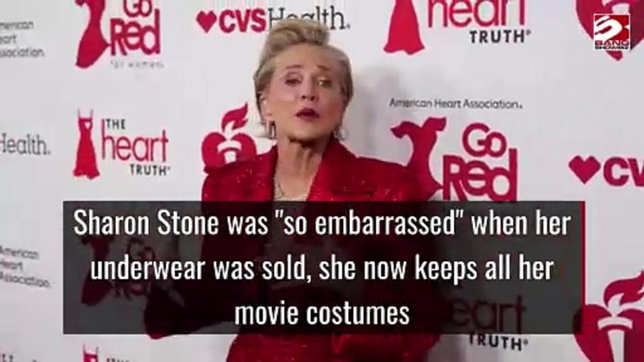 Sharon Stone has costume clause due to her underwear being sold