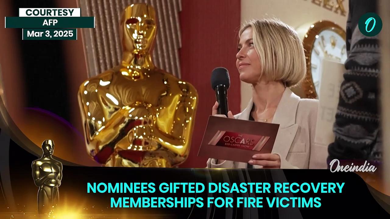 Oscars 2025: Hollywood’s Big Step for Wildfire Recovery–Gift Bags with Disaster Service Membership