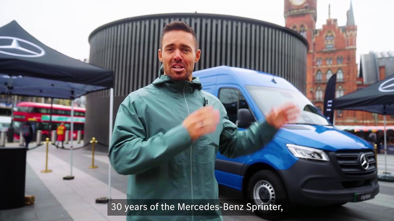 Mercedes-Benz celebrates 30 years of the iconic Sprinter, and new research shows how modern-day van drivers are in a different l