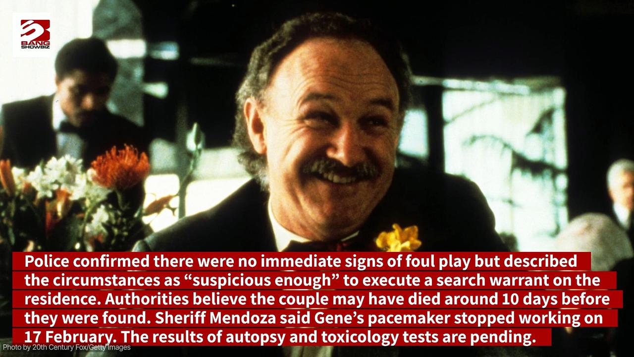 Police investigating the deaths of Gene Hackman and his wife Betsy Arakawa say they have identified a “significant” piece of