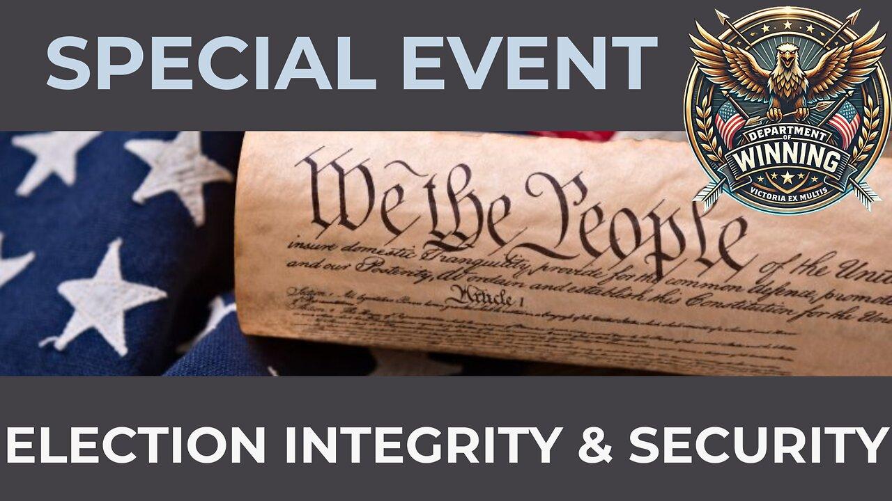 SPECIAL LIVE EVENT - Election Integrity & Security from Trump International in West Palm Beach