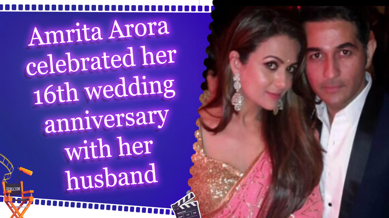 Amrita Arora turns romantic as she wishes ‘beloved’ Shakeel  on their 16th wedding anniversary