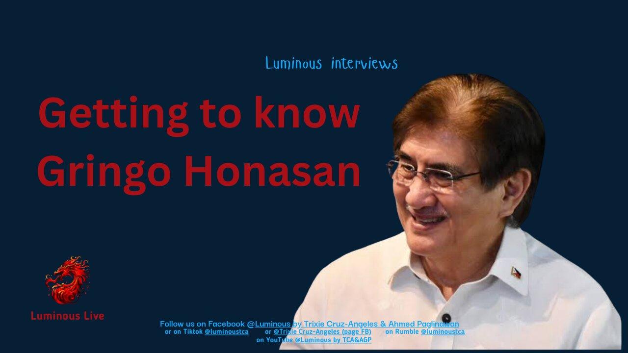 Getting to know Gringo Honasan