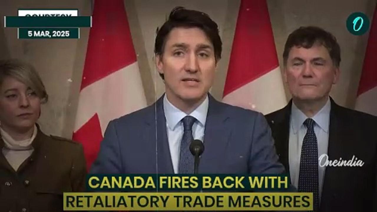 Breaking: Trudeau Punishes U.S For Trump's Tariff War, Economic Collapse of Canada and U.S Soon?