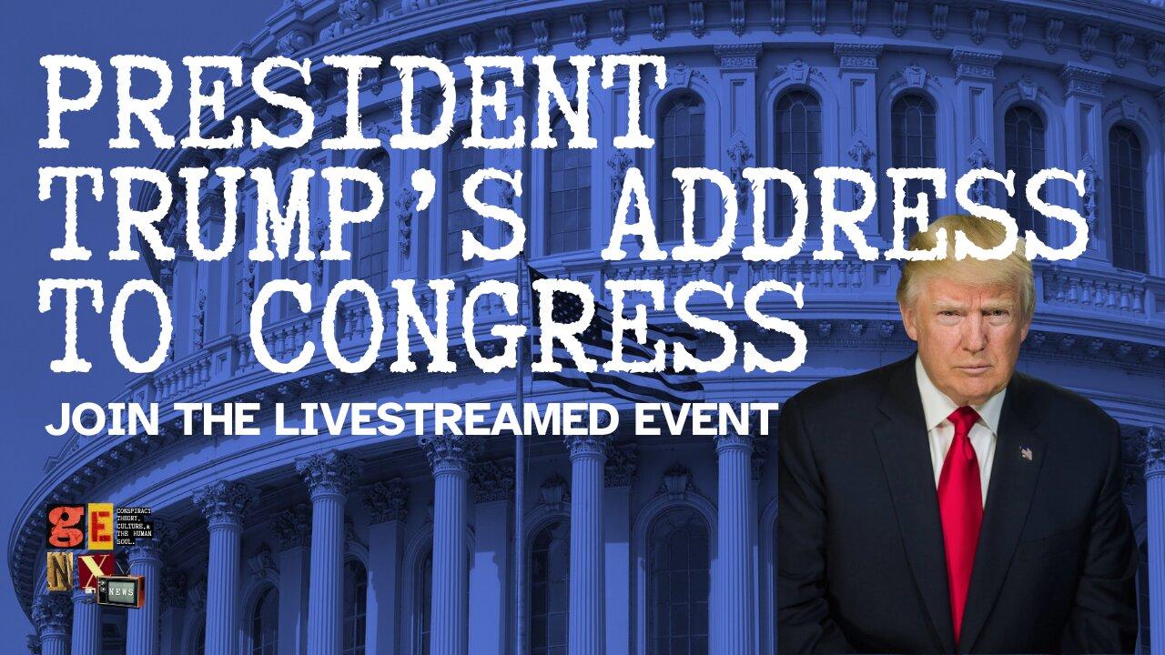 President Trumps Address To Congress: Livestreamed Event