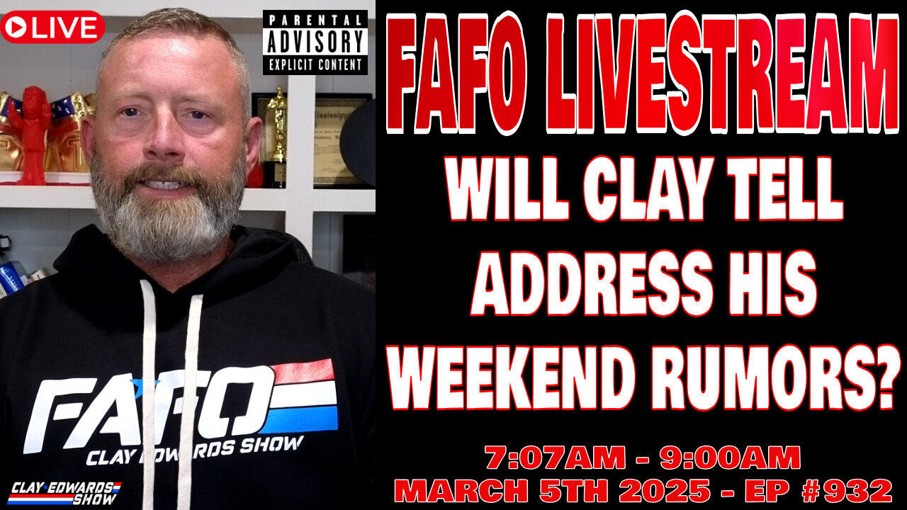 CLAY RETURNS TO FIGHT, FIGHT FIGHT FOR TRUMP, AMERICA & MISSISSIPPI!1 (Ep #932)