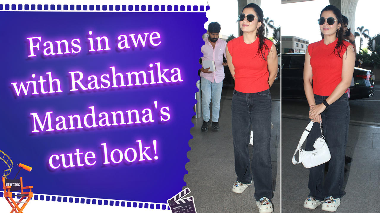 Rashmika Mandanna in cute, stylish and casual looks perfect combo!