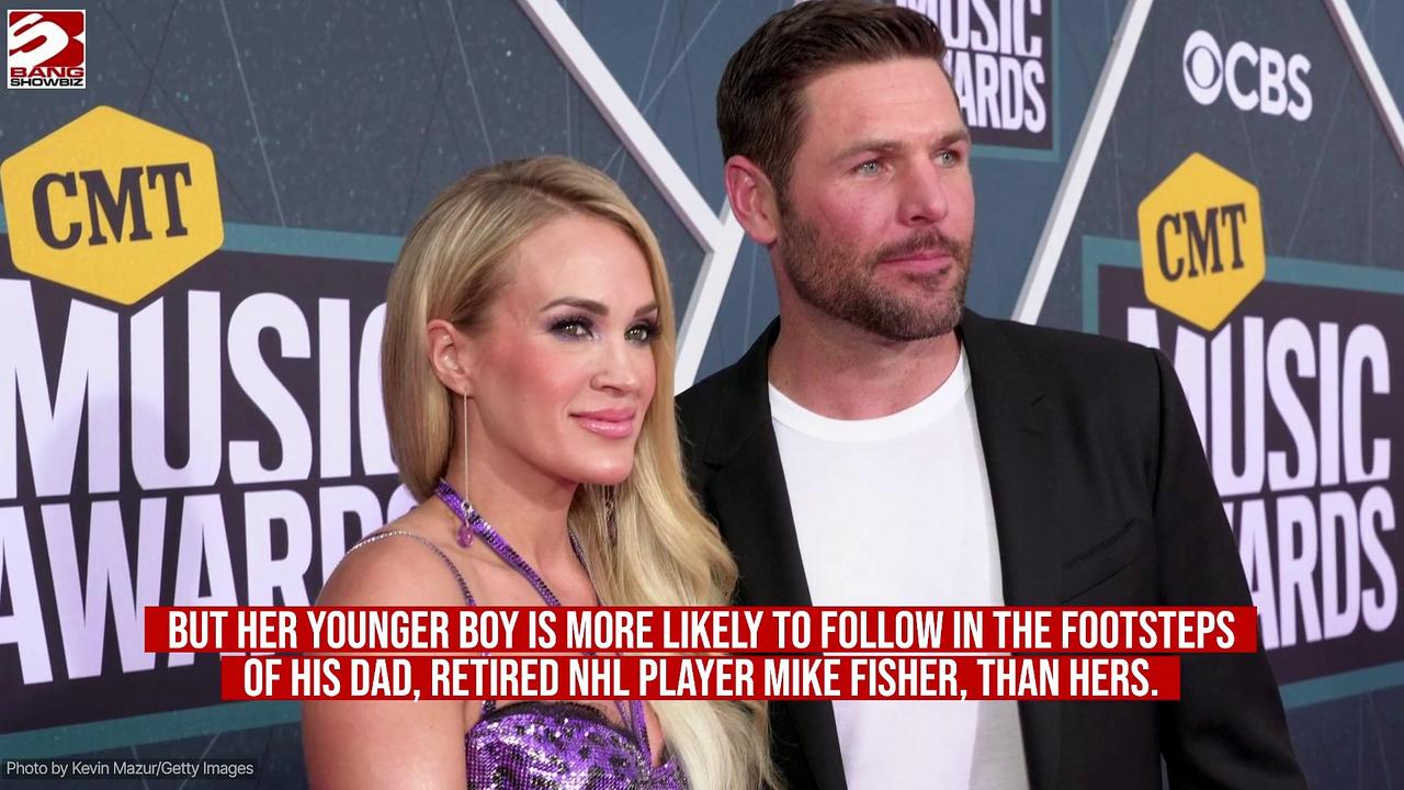 Carrie Underwood thinks eldest son could become a singer