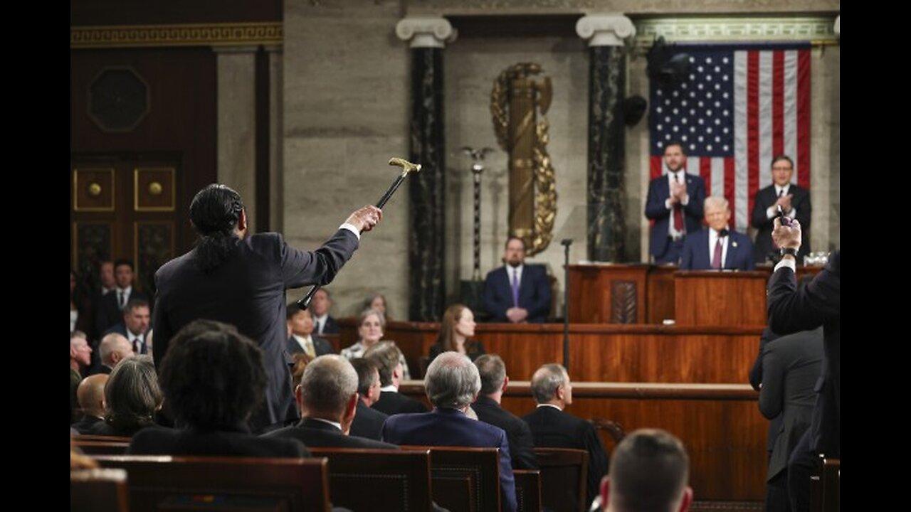 Trump’s address to Congress showed the country’s stark partisan divide