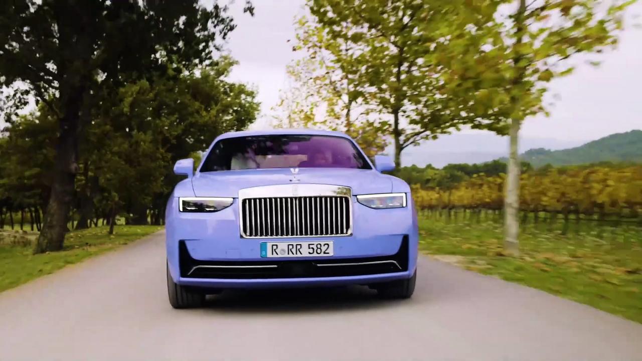 Rolls-Royce Ghost Series II - 'Vanguard' finished in Boracai Blue Driving Video